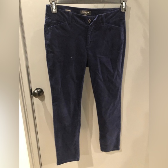 Talbots size 10p, navy felt signature pants. - Picture 4 of 6